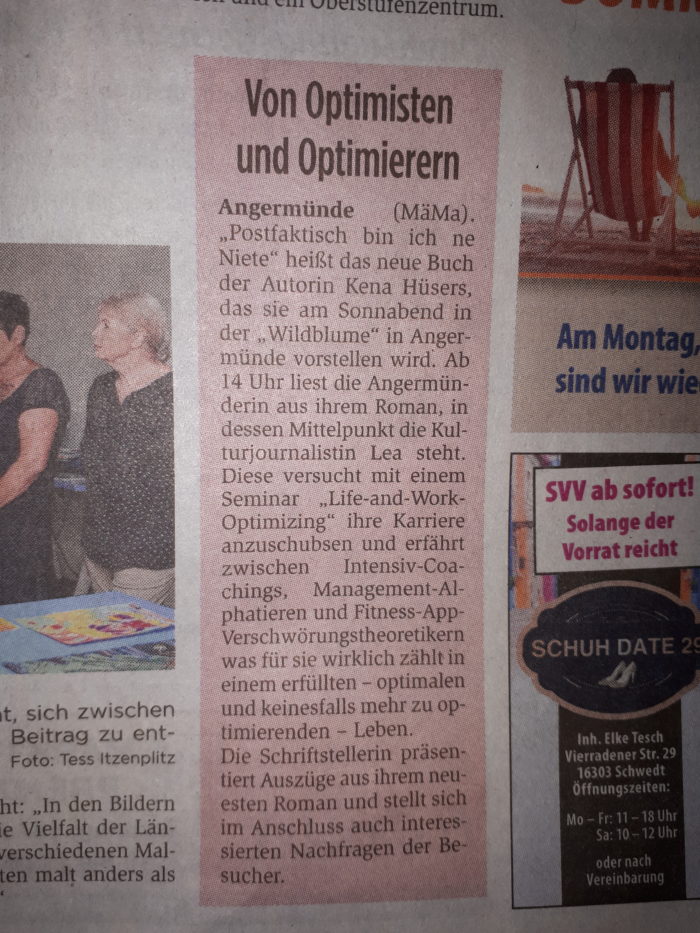 Optimierung und Optimisten