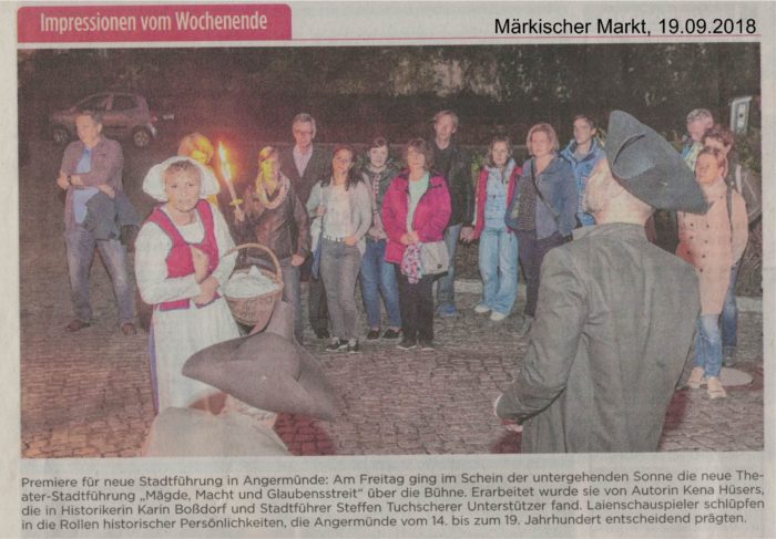 In Angermünde ist viel los.